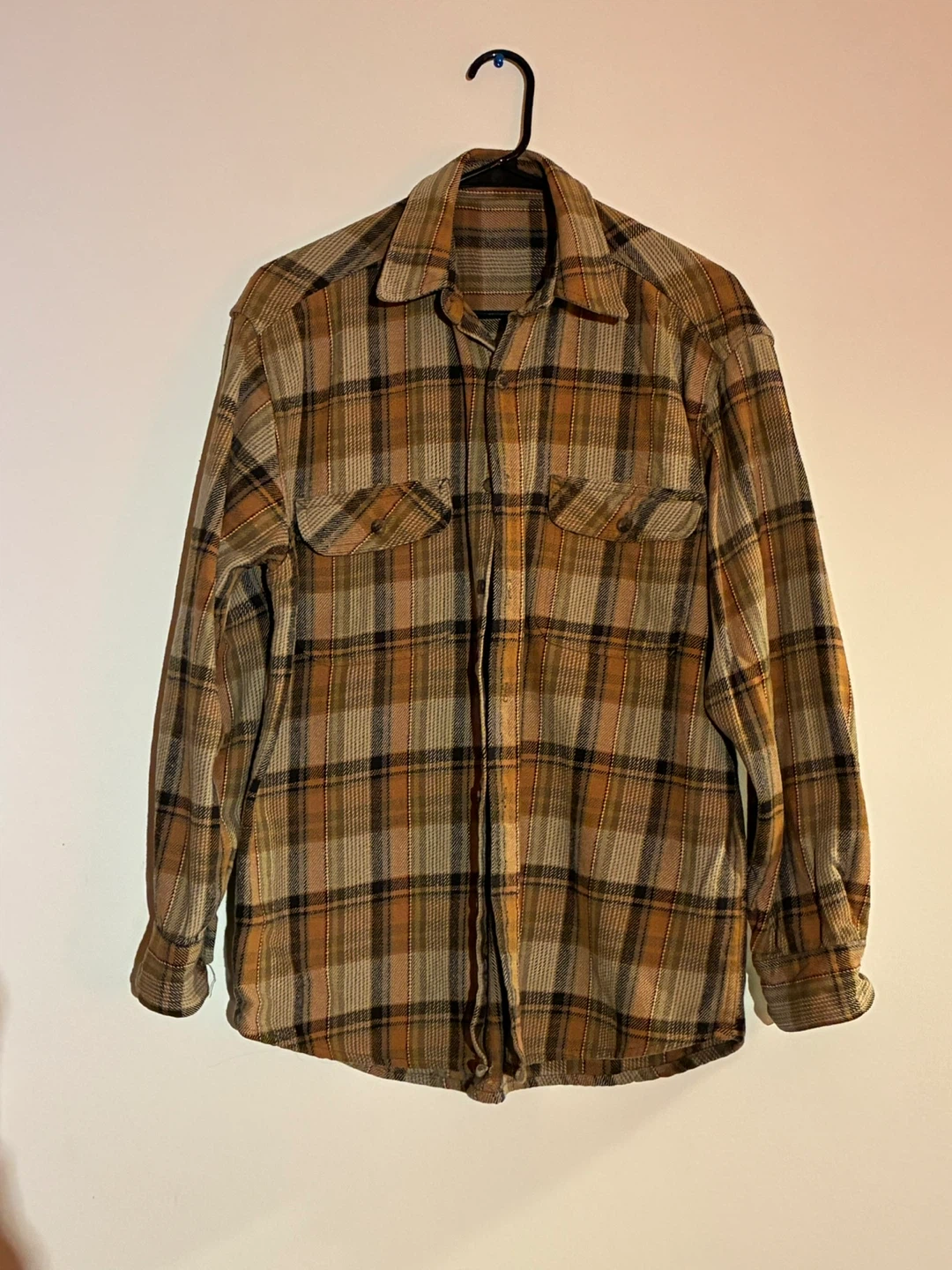 Men's Plaid Flannel Shirt