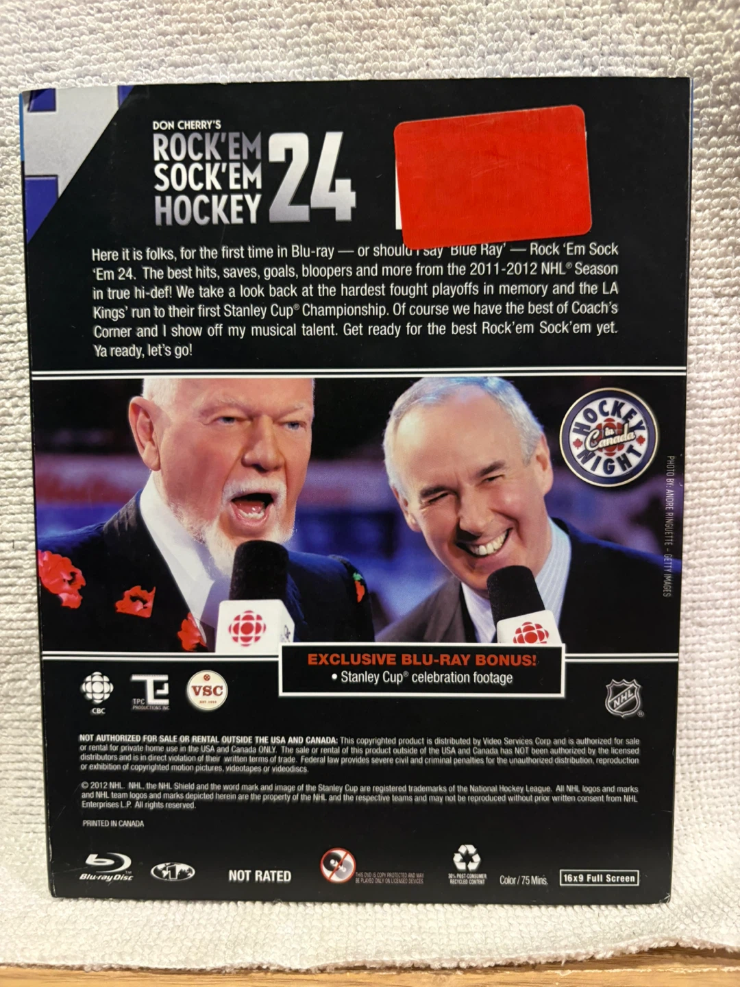 Don Cherry's Rock'Em Sock'Em Hockey 24 Blu-ray - photo 2