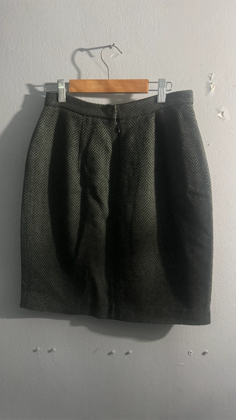 Barami Women's Herringbone Pencil Skirt Size 6 - photo 4