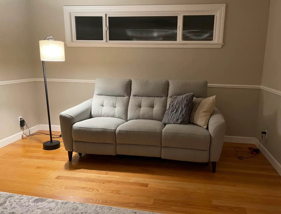 Fabric Power Reclining Sofa