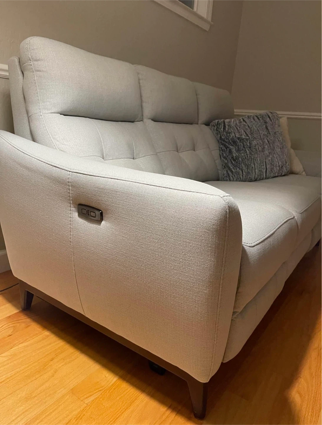 Fabric Power Reclining Sofa - photo 2