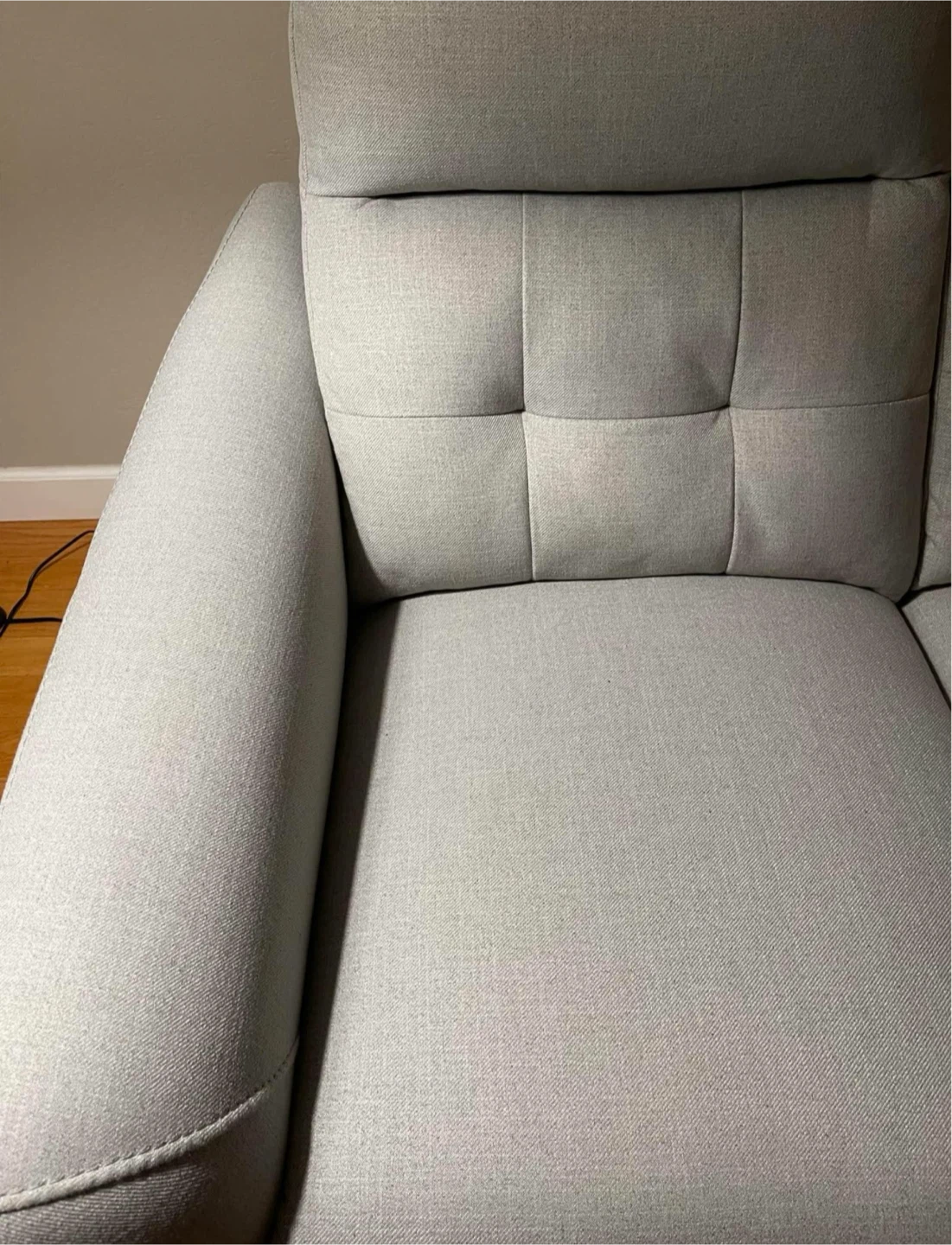 Fabric Power Reclining Sofa - photo 3