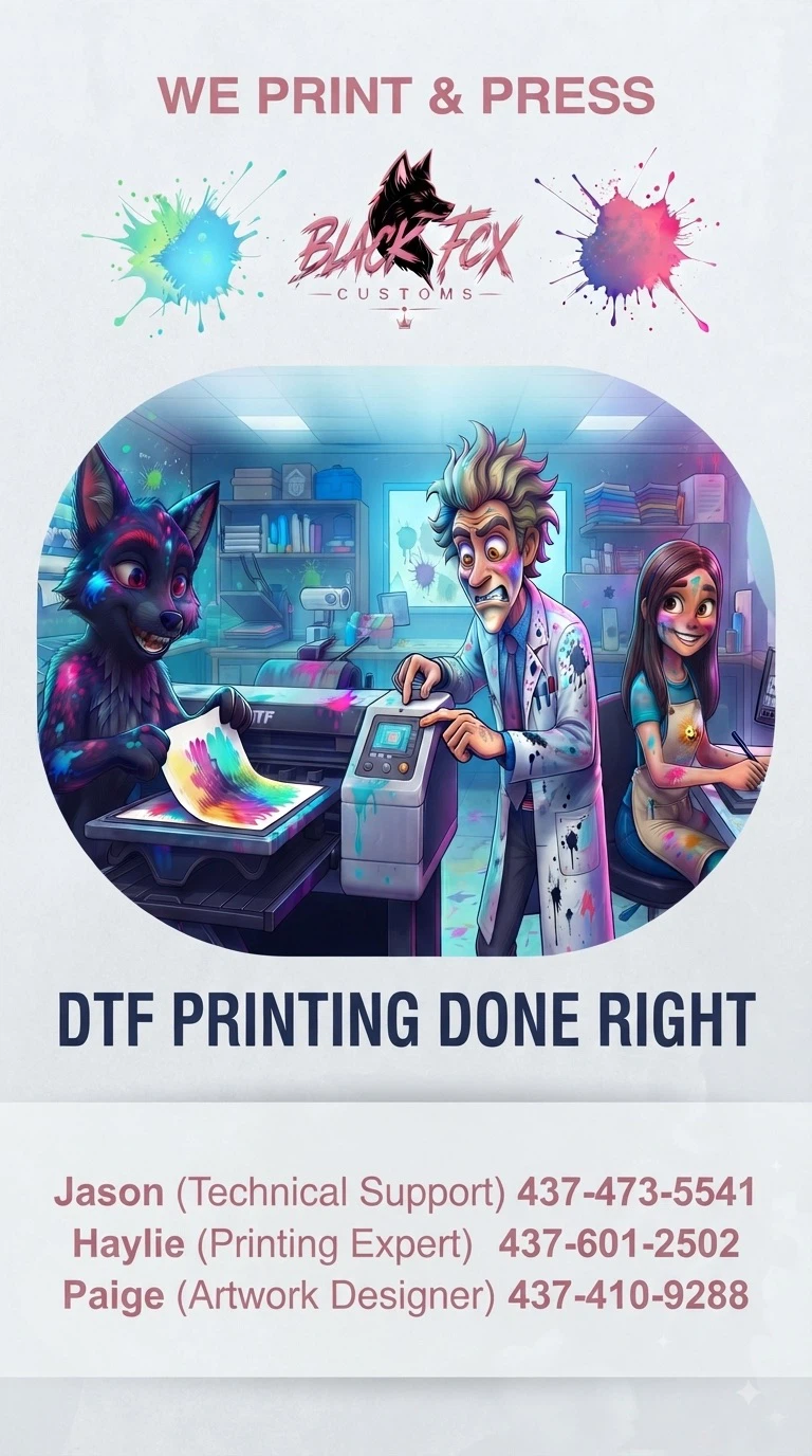 Print and Press Custom DTF Apparel - photo 3