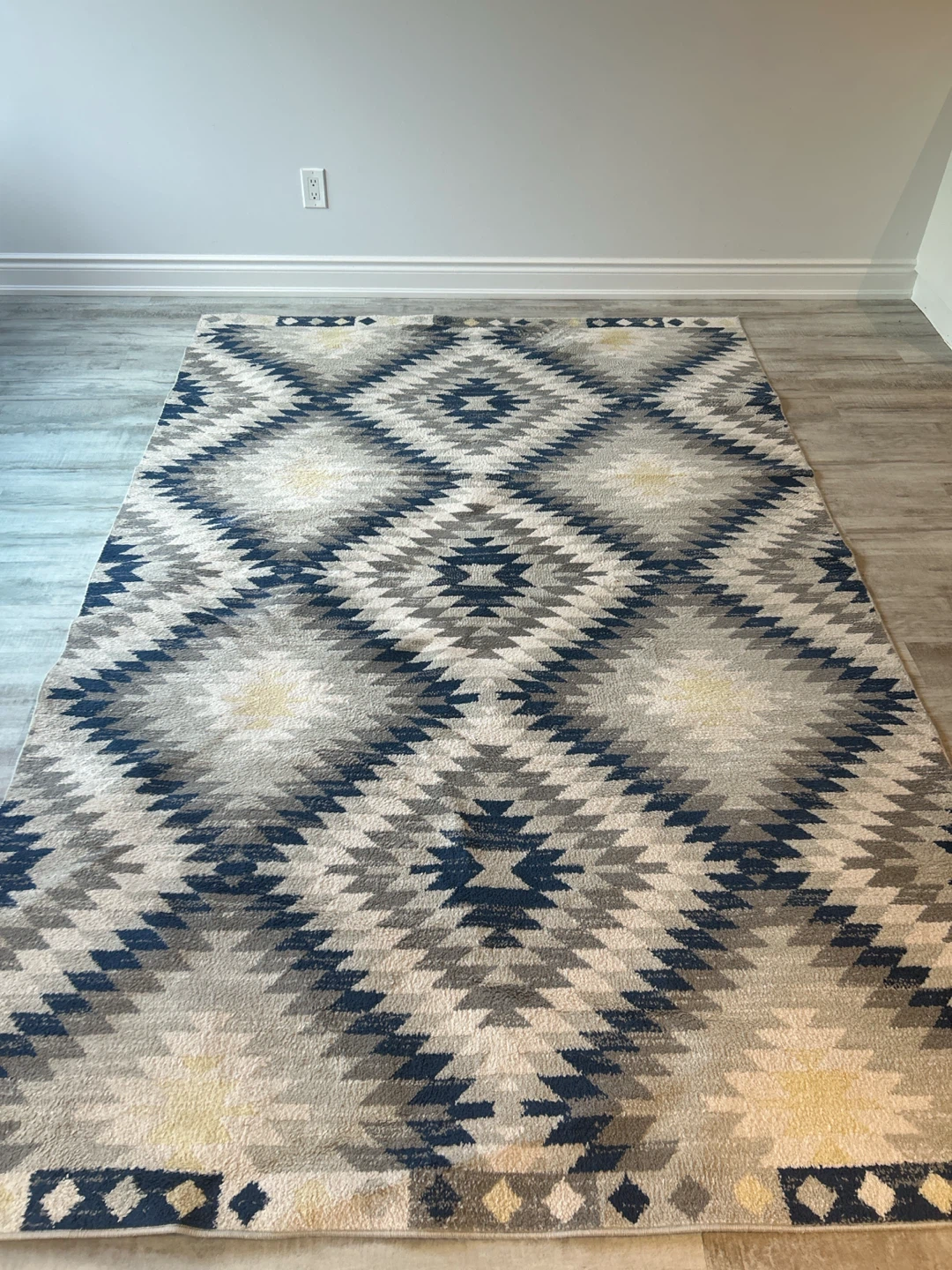 Cosmopolitan Rug - Blue/Grey/Cream
