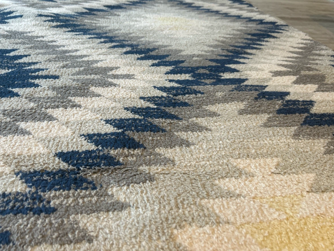 Cosmopolitan Rug - Blue/Grey/Cream - photo 2