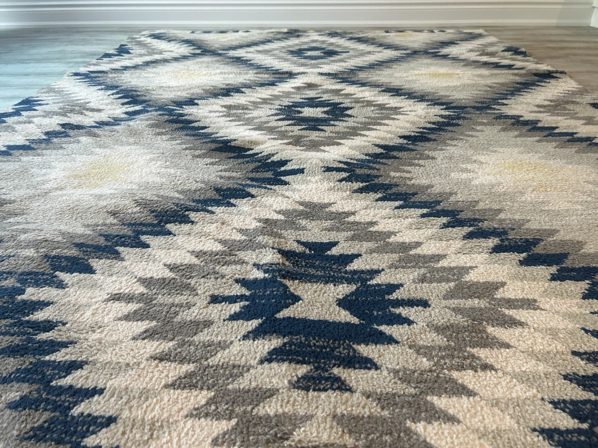 Cosmopolitan Rug - Blue/Grey/Cream - photo 3