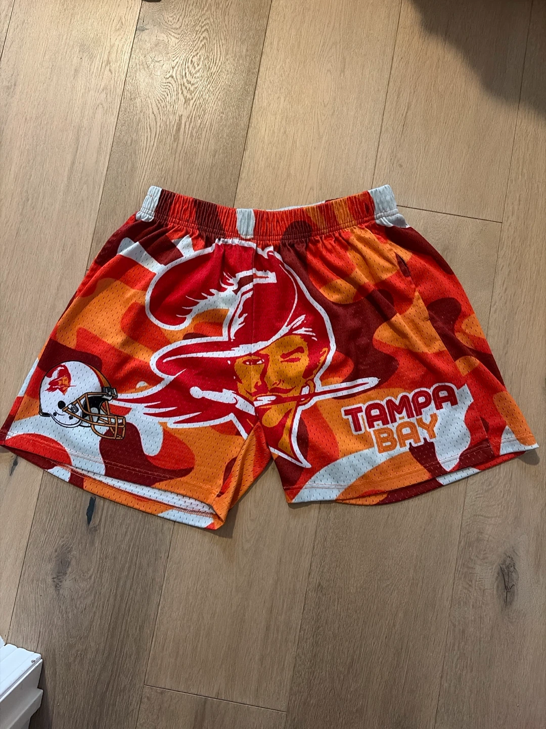 Tampa Bay Buccaneers Camo Basketball Shorts