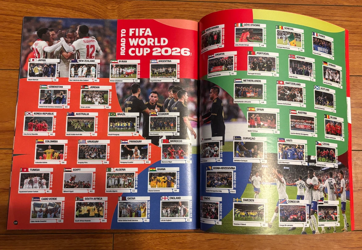 Panini FIFA World Cup 2026 Official Sticker Album (100+ pages) - photo 3