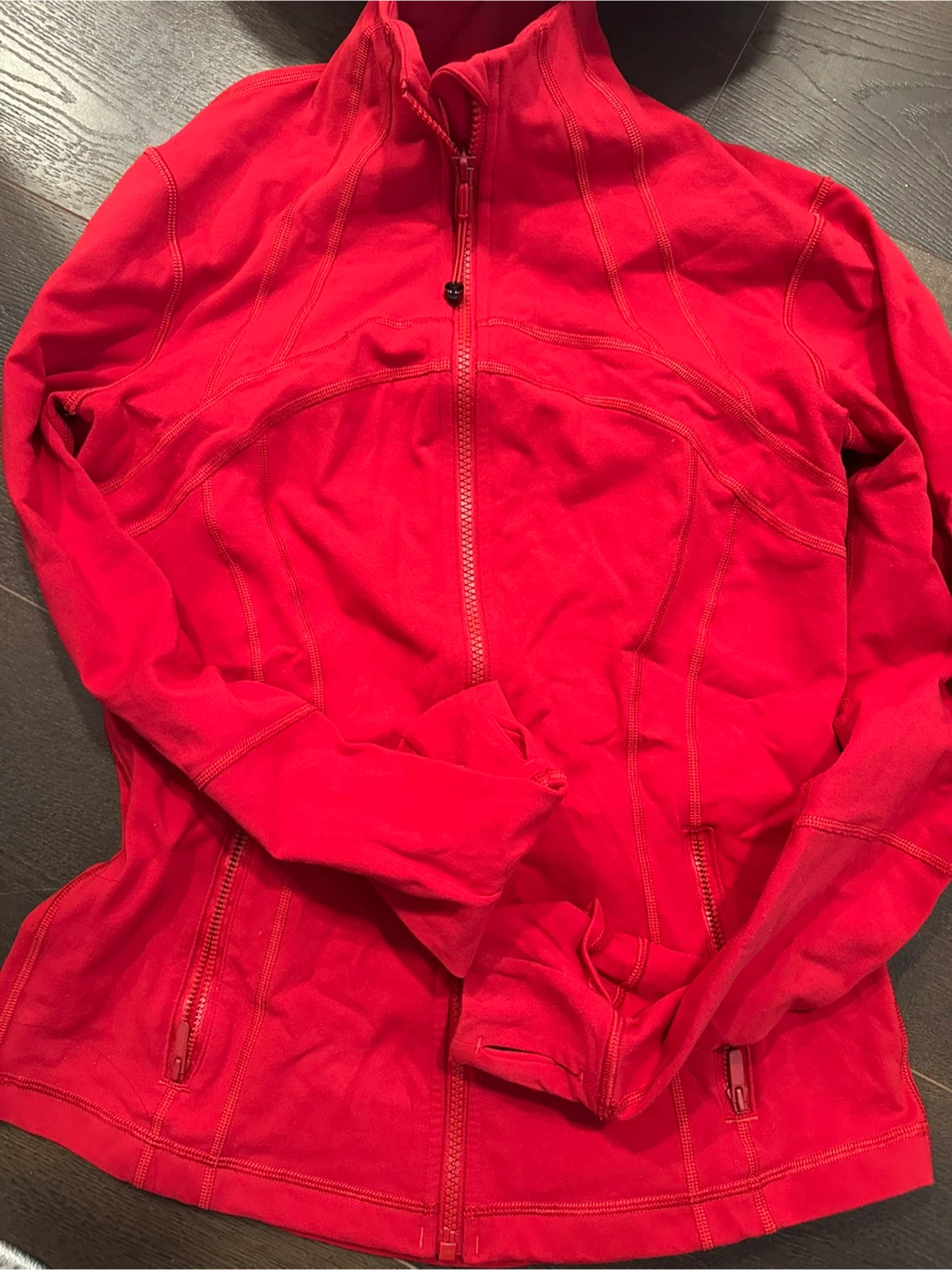 Lululemon Red Full Zip Jacket