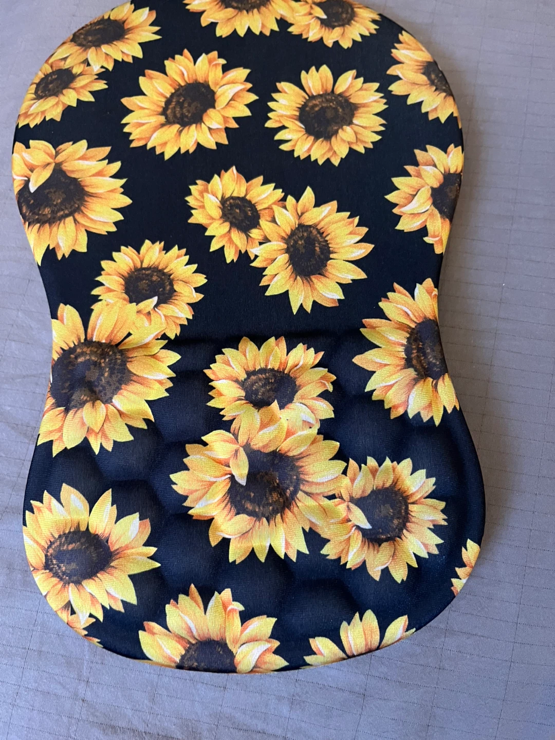 Sunflower Print Mouse Pad