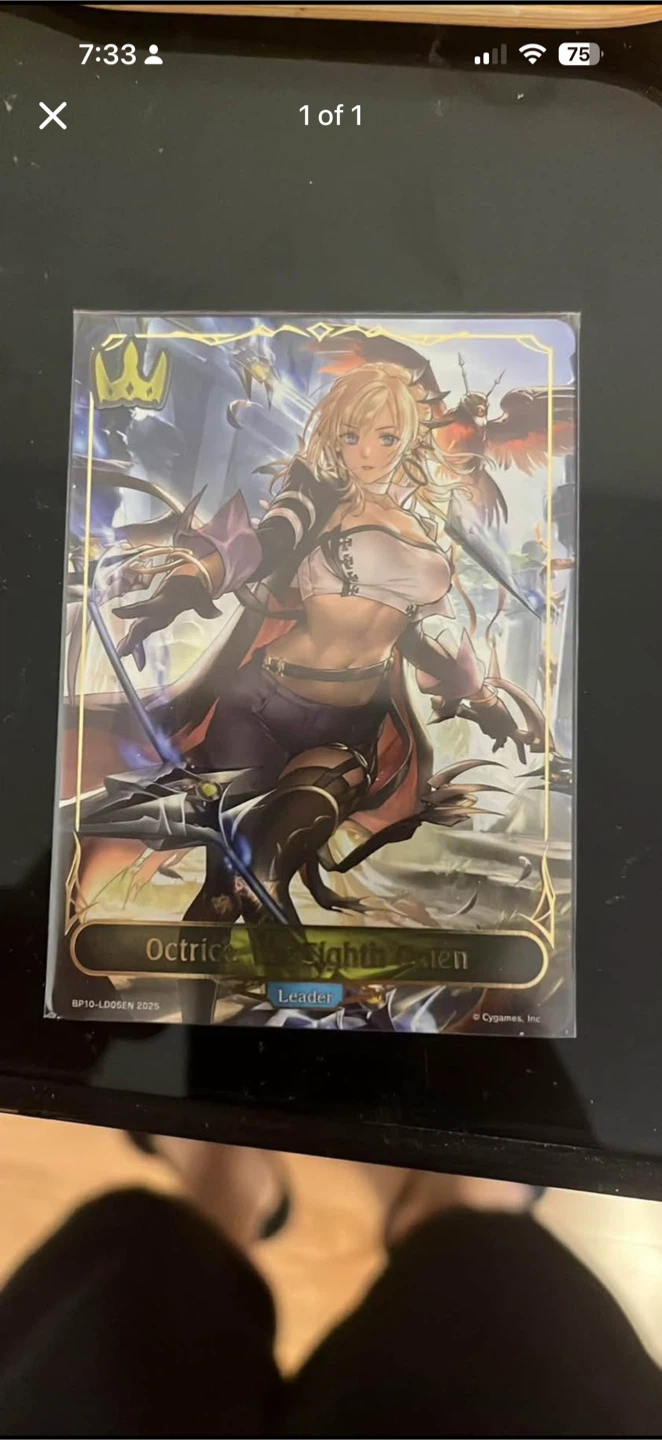Shadowverse Octrice Sighth Calen Leader Card