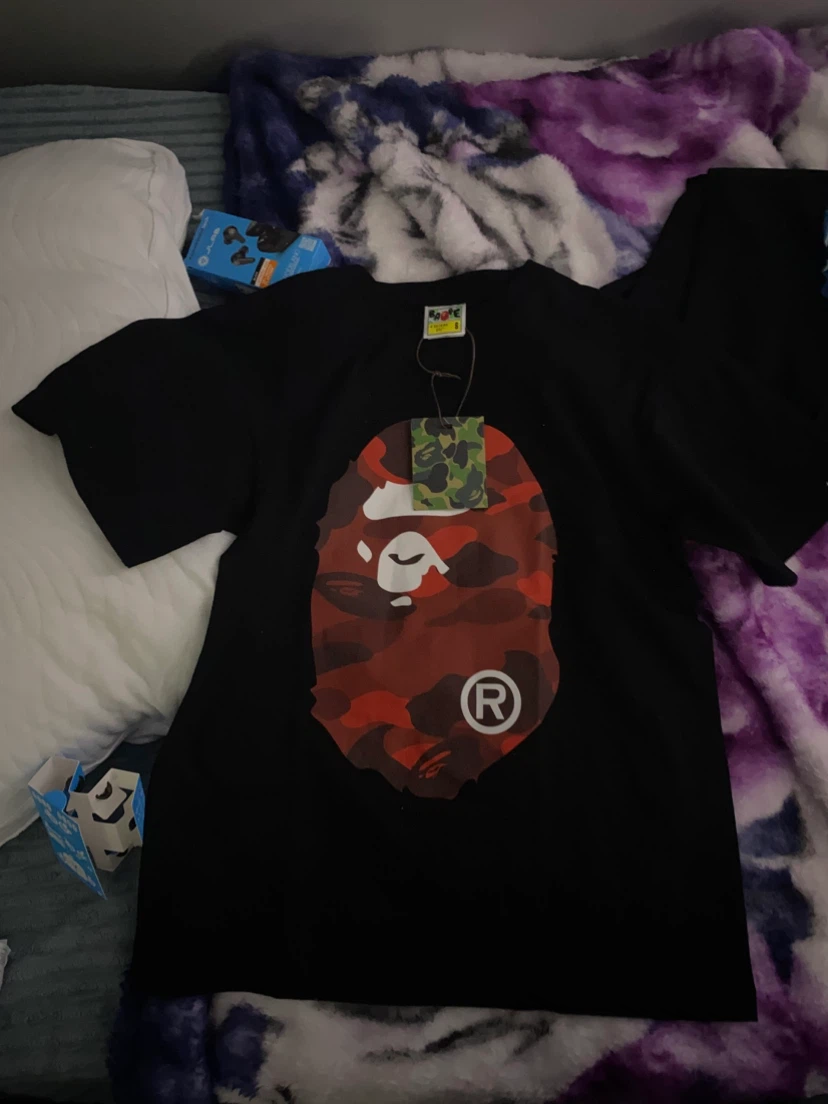 BAPE APE HEAD Camo Long Sleeve T-Shirt