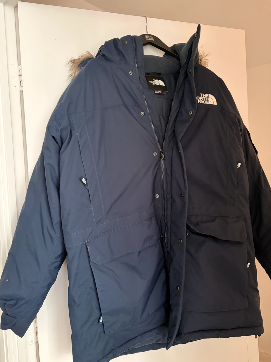 The North Face Navy Parka Jacket