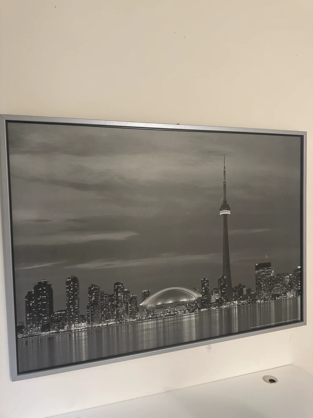 Framed Toronto Skyline Art