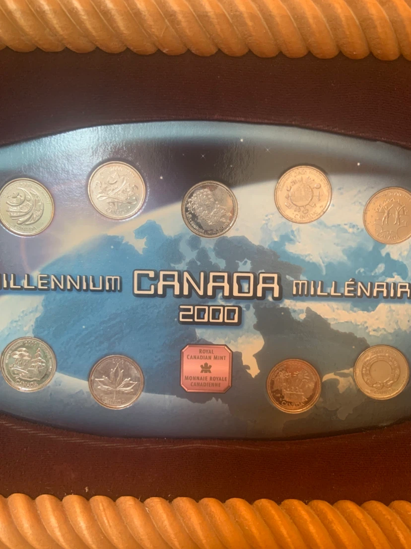 Canada Millennium 2000 Coin Collection Display - photo 3