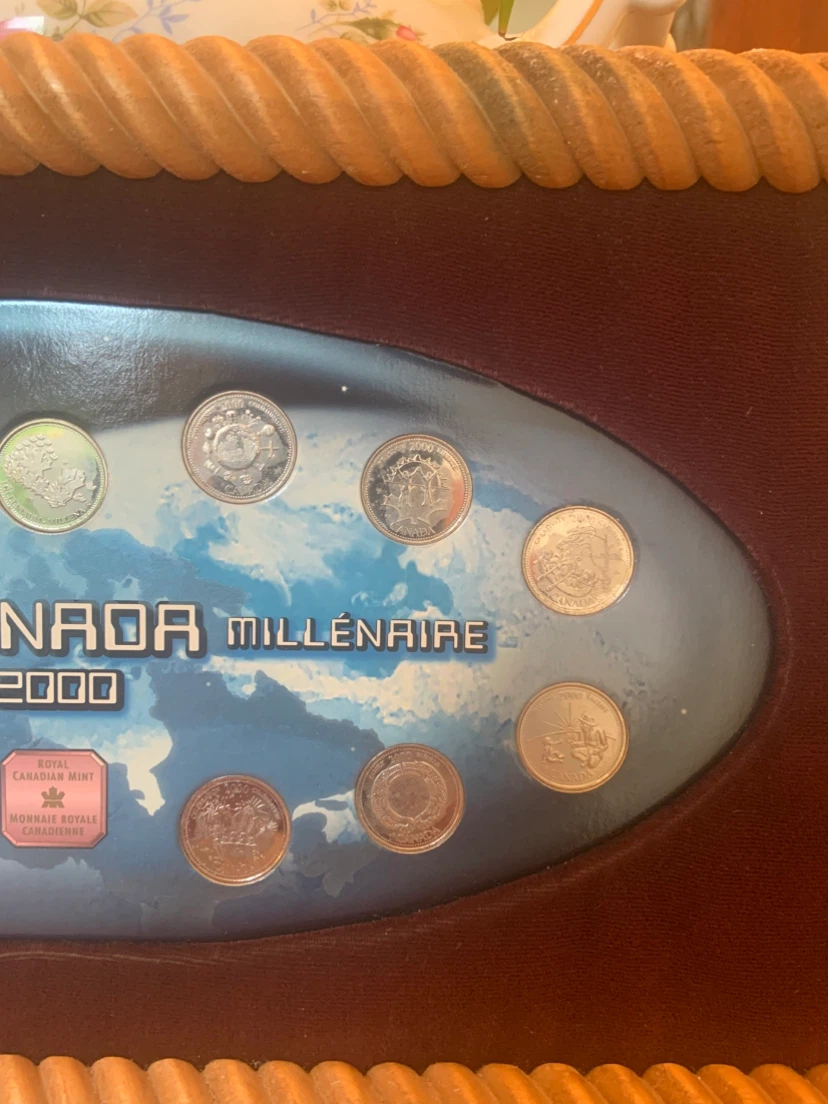 Canada Millennium 2000 Coin Collection Display - photo 4