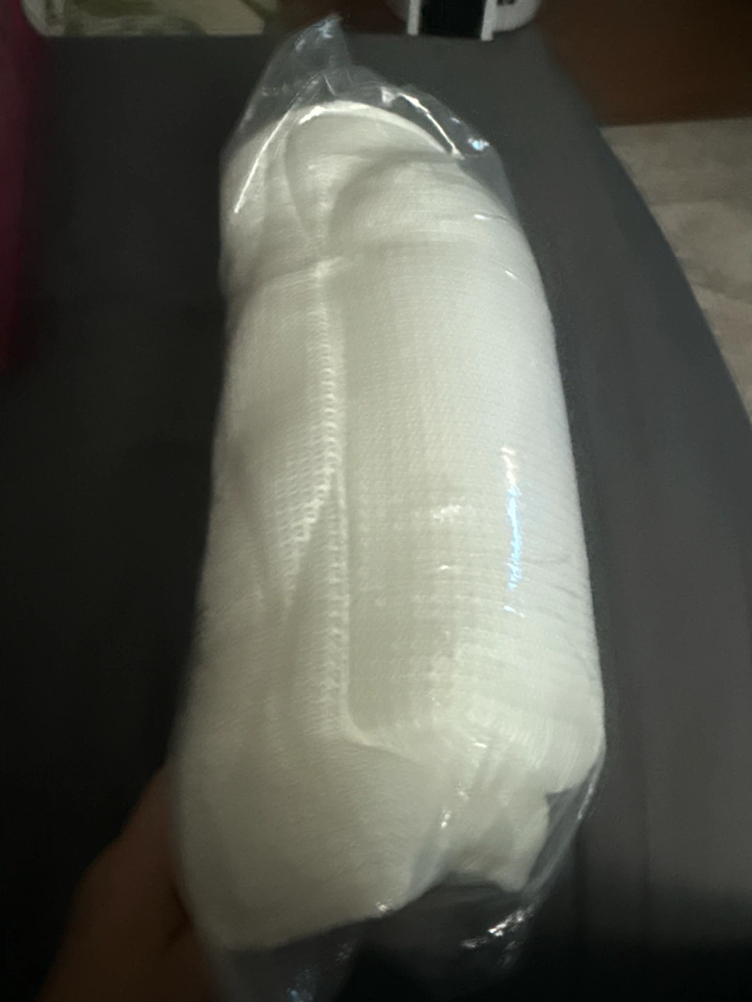 White full body bath pillow