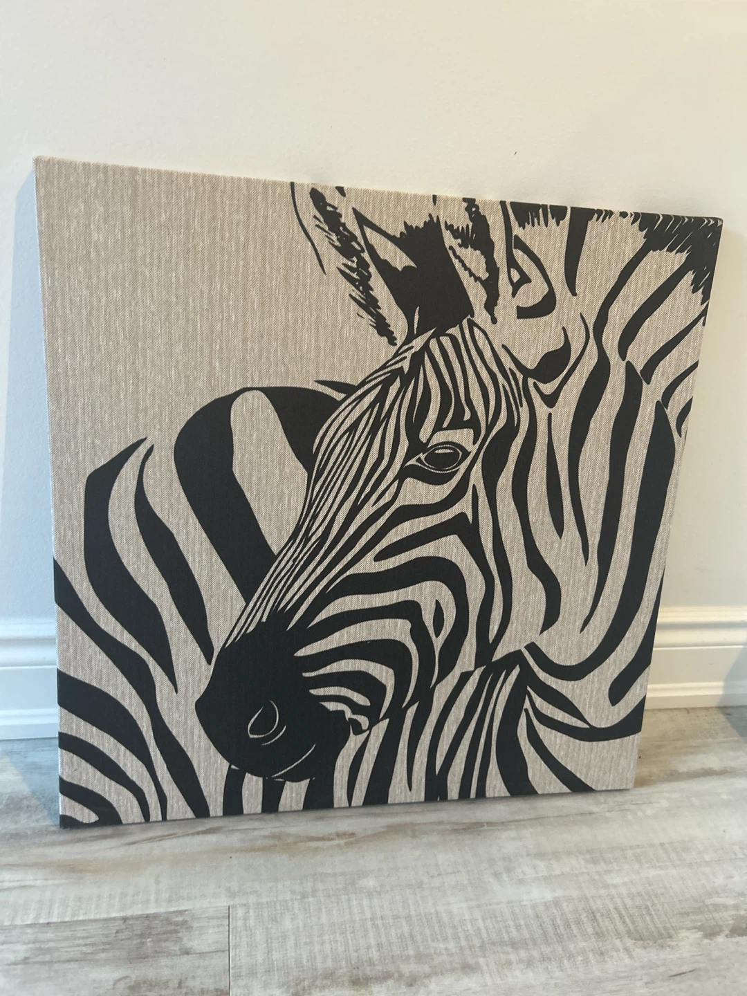 Zebra Canvas Wall Art - photo 2