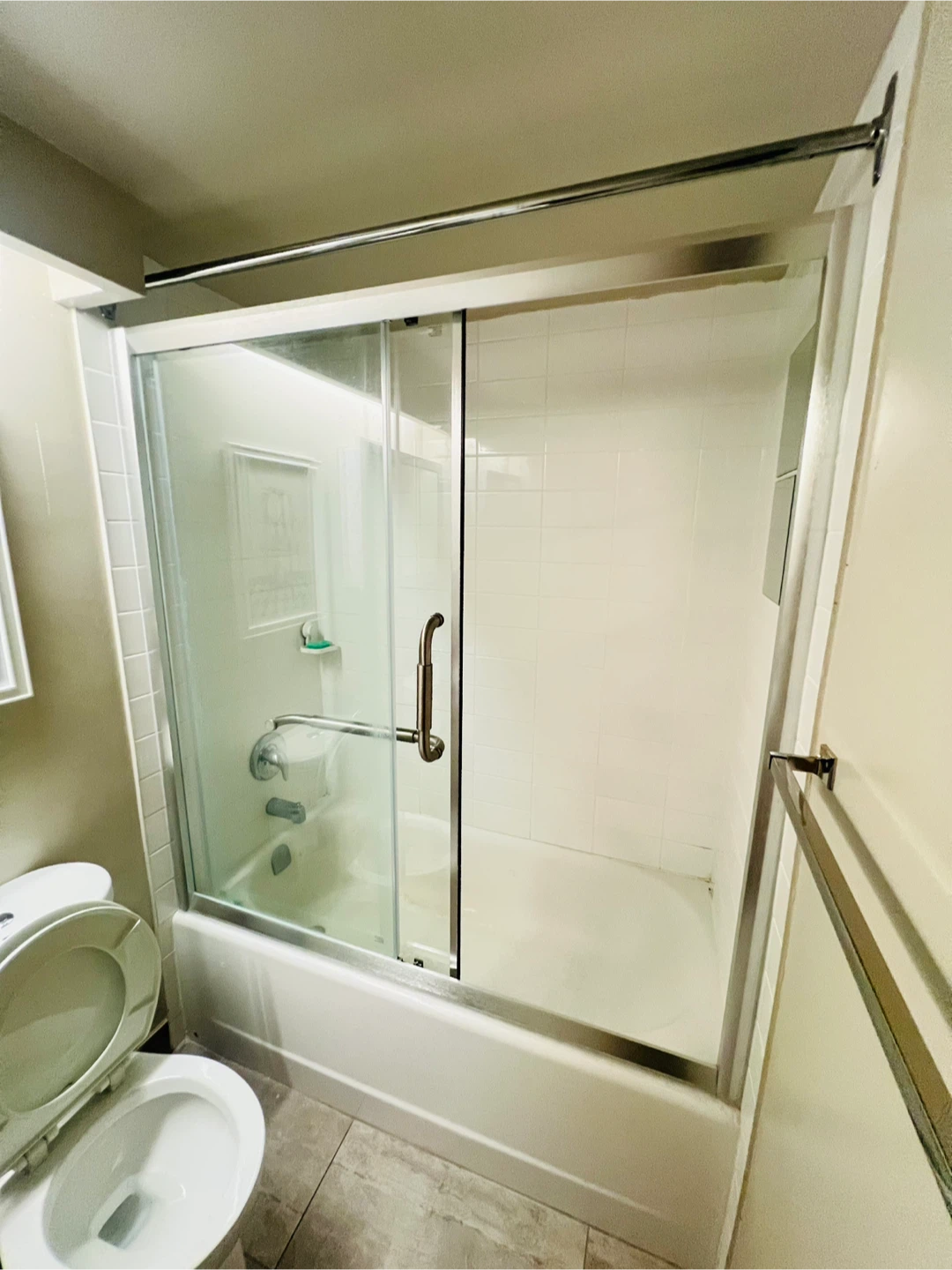 Sliding Bathtub Shower Door