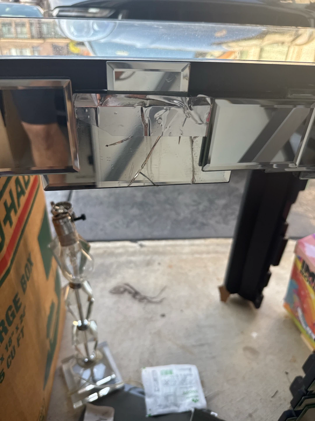 Mirrored Console Table - photo 2