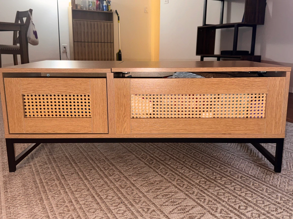 Wayfair - Lift Top Coffee Table with Storage and Drawer