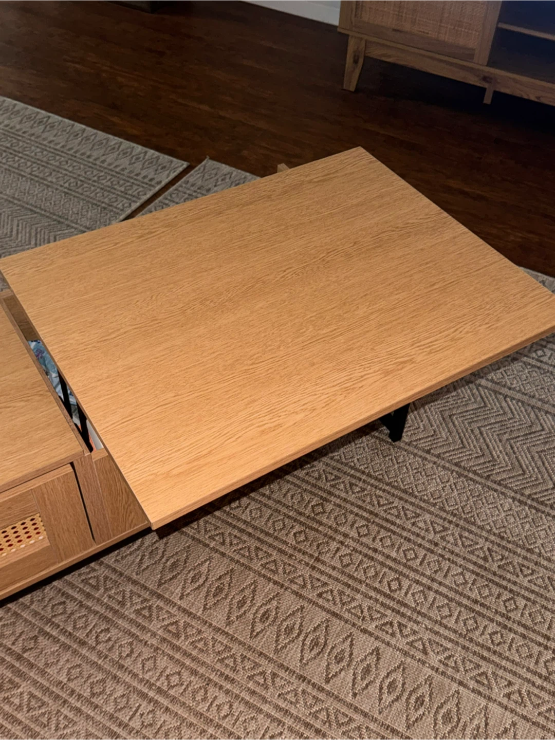 Wayfair - Lift Top Coffee Table with Storage and Drawer - photo 4