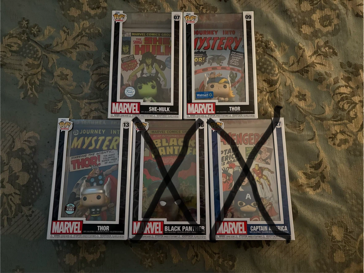 Funko marvel comic covers 2