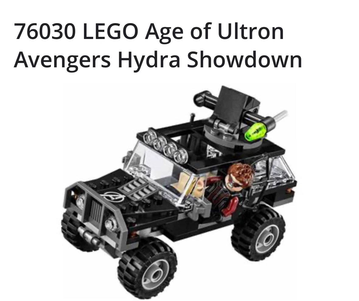 LEGO - Marvel - Hydra Showdown 76030 - Age of Ultron Avengers