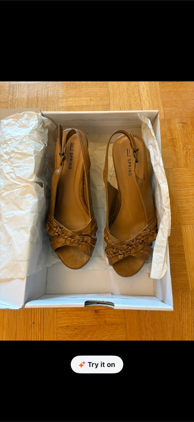Brown Call It Spring Wedge Sandals - photo 2