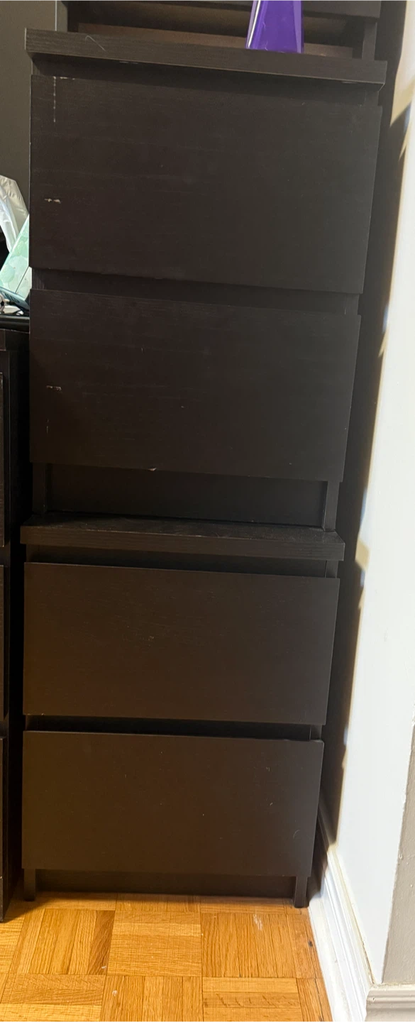 IKEA HEMNES 2-Drawer Nightstand - photo 3