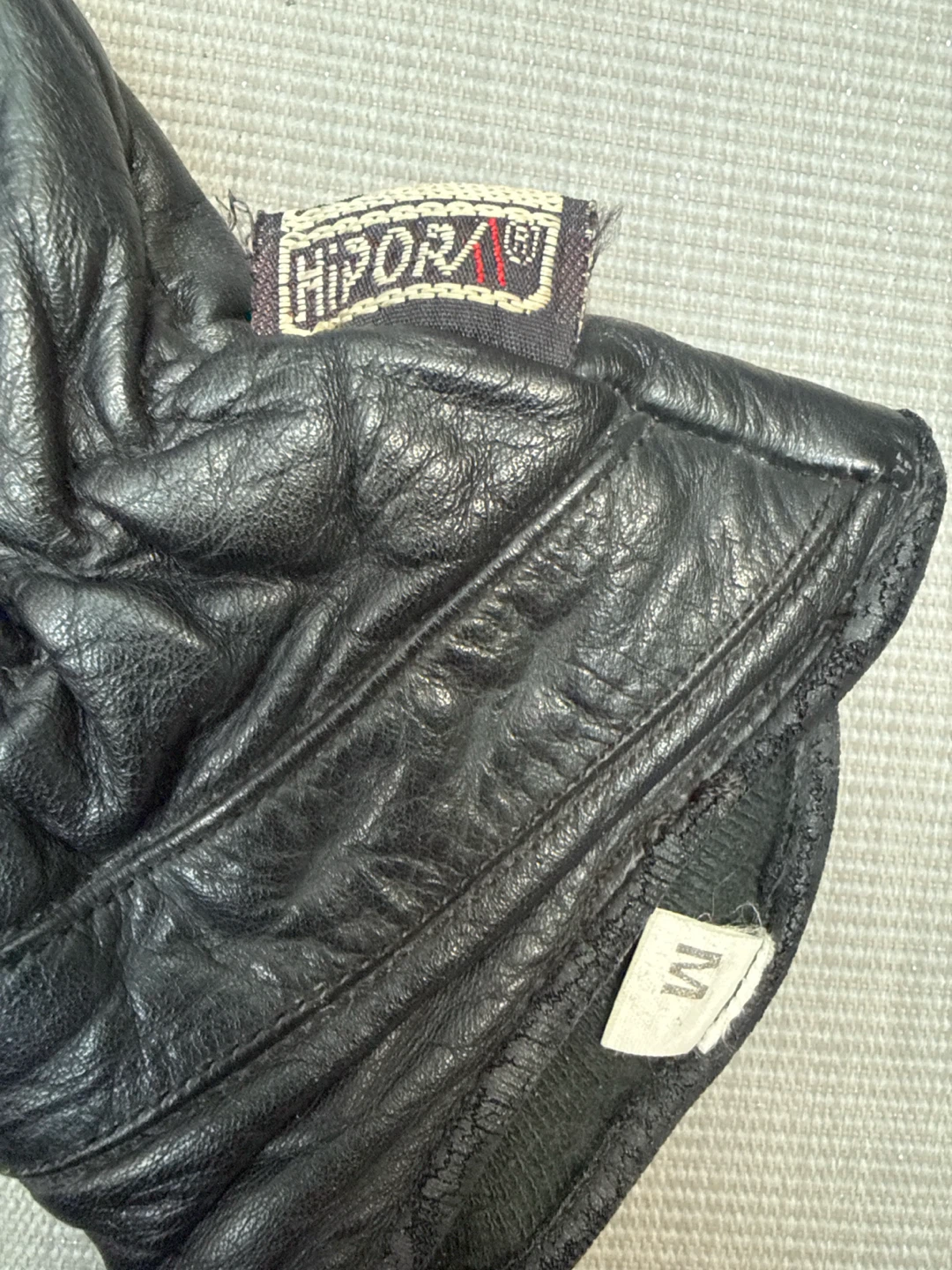 Women's Leather Motorcycle Gloves - photo 3