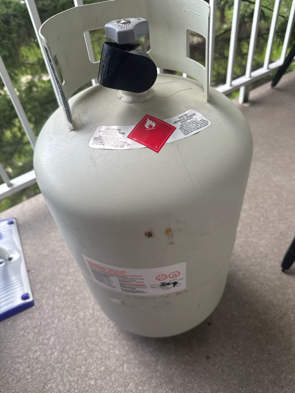 40lb tank of propane