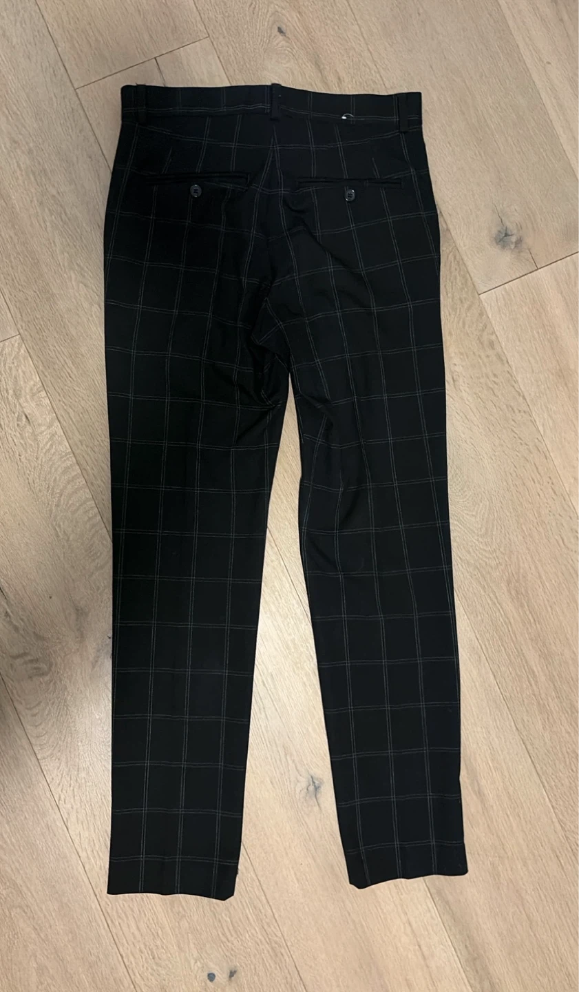 H&M Slim Fit Plaid Pants - photo 3