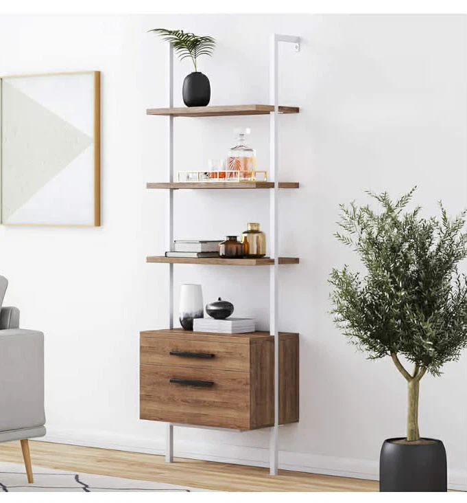 5-Shelf Ladder Bookshelf - photo 3