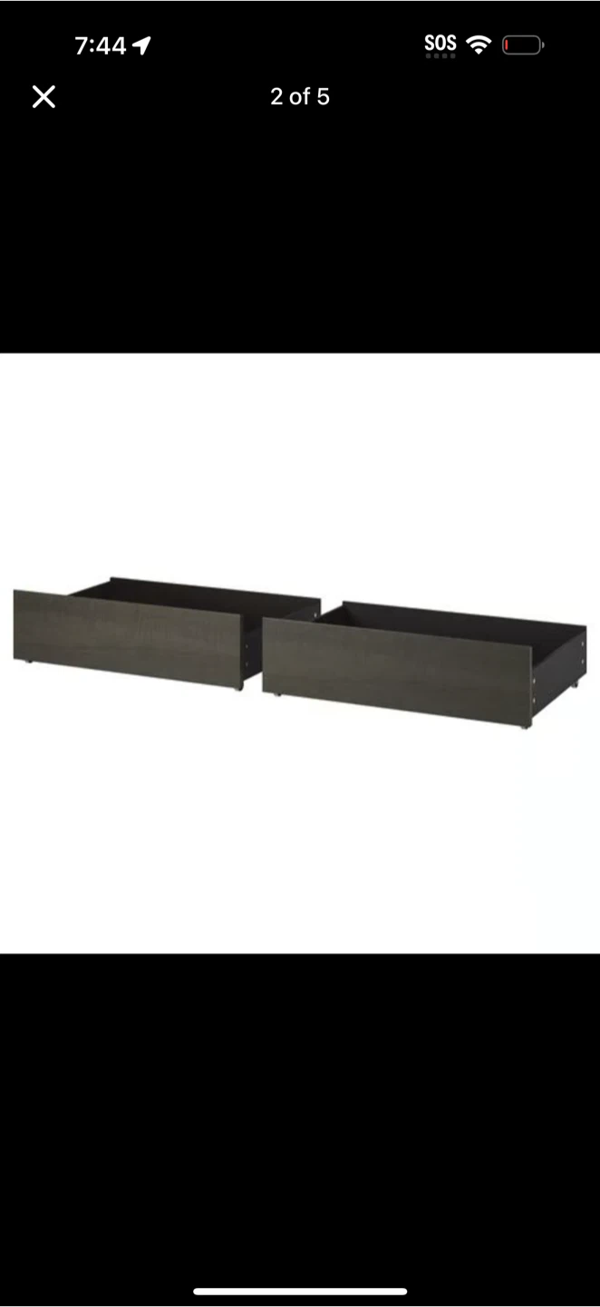IKEA Underbed Drawers 2 sets