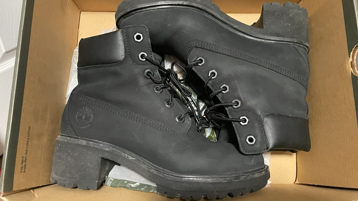 Timberland Kinsley 6in Waterproof Boot Size 7 Black - photo 3