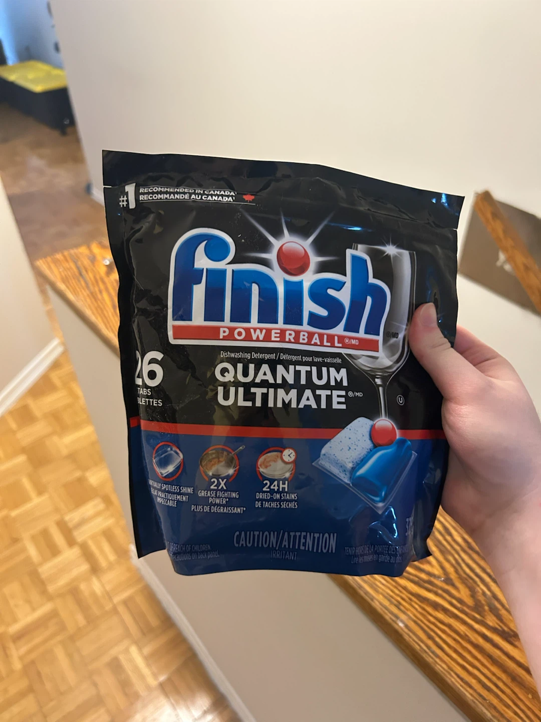 finish quantum dishwasher pods