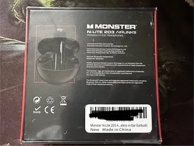 Monster N-Lite 203 Airlinks Wireless In-Ear Headphones - photo 2