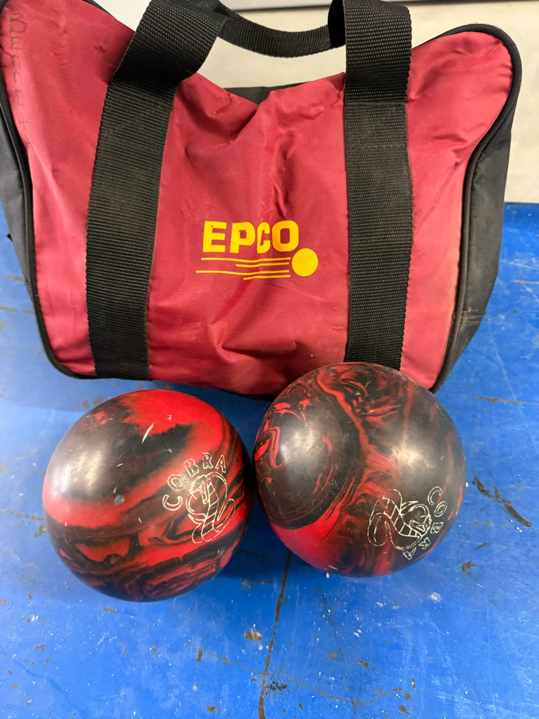 EPCO Cobra Bowling Ball Set with Bag - photo 3