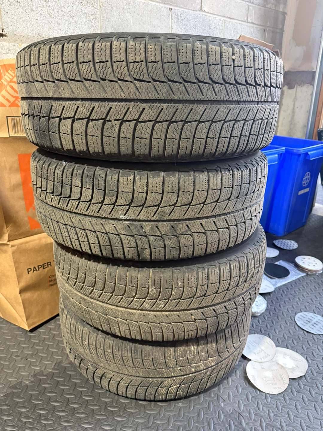 Michelin Winter Tires 205/55R16