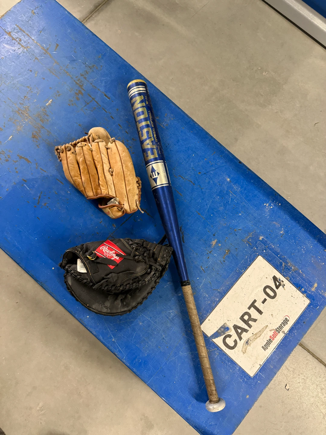 Rawlings & Eastons Baseball Mitts & Bat - photo 5