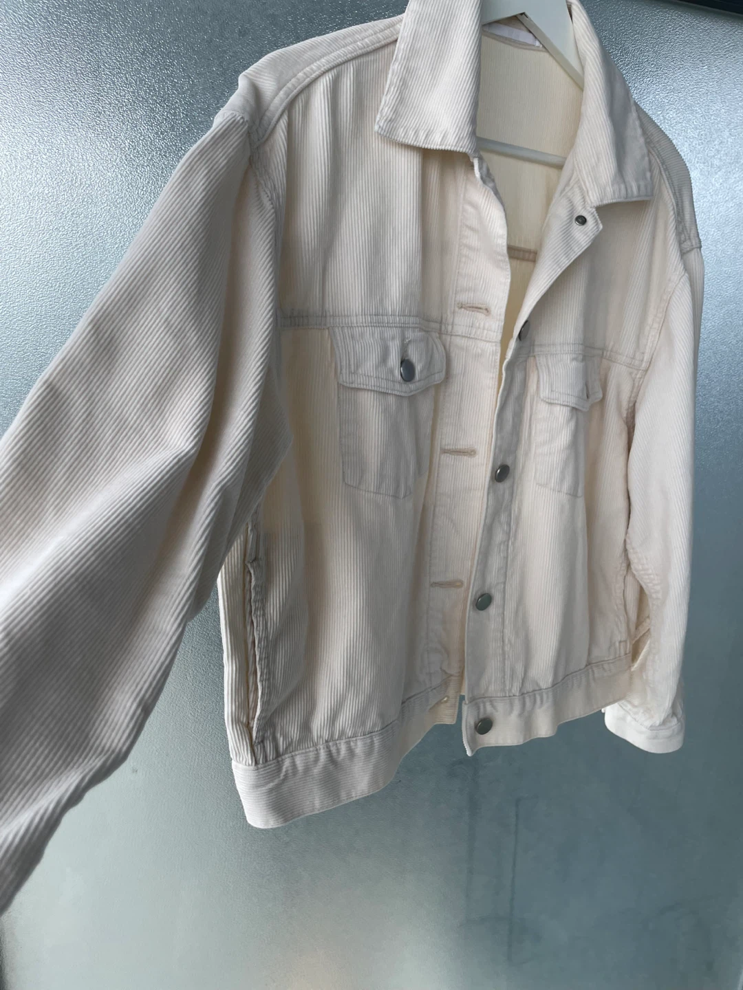UNIQLO Corduroy Jacket - Cream, size M - photo 3