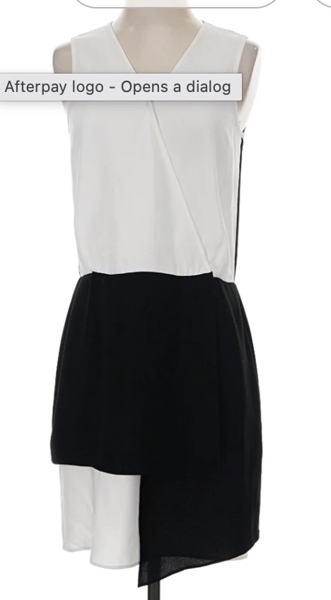 Tibi Colorblock Sleeveless Dress Size 4