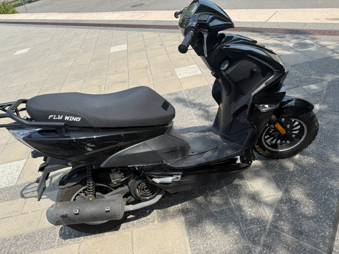 FLY WING Black Scooter jog 200cc no title no keys