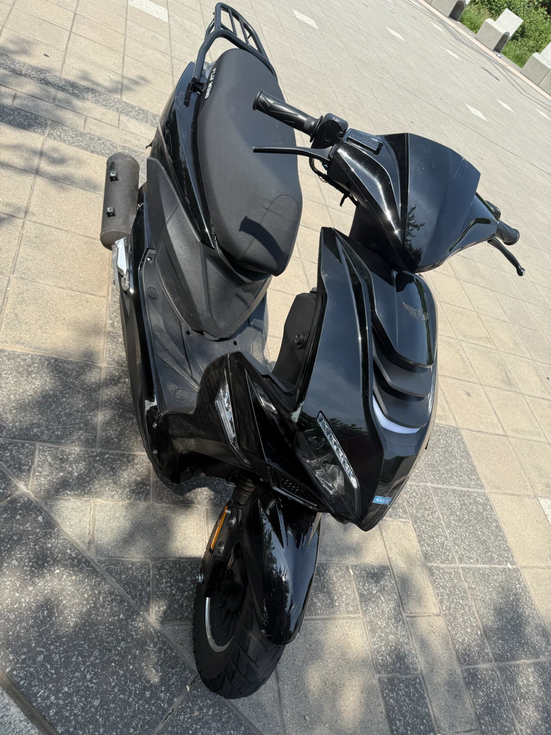 FLY WING Black Scooter jog 200cc no title no keys - photo 2