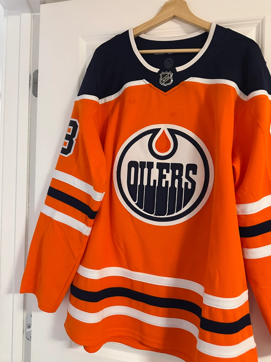 Adidas Edmonton Oilers Hyman #18 Jersey