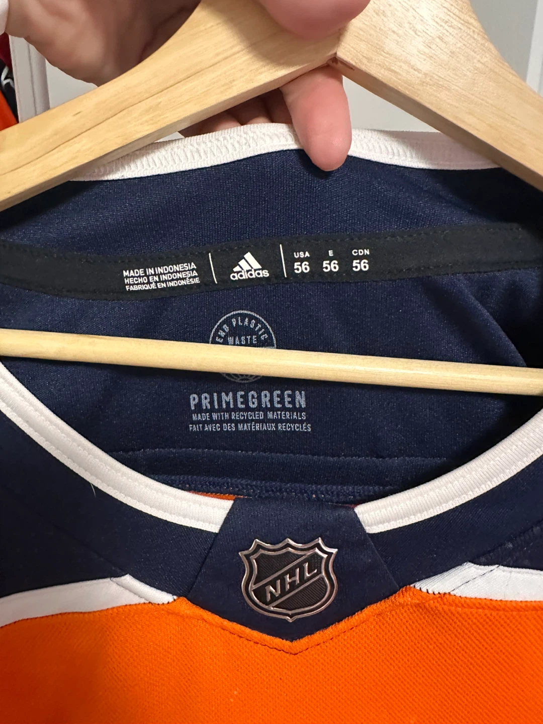 Adidas Edmonton Oilers Hyman #18 Jersey - photo 3