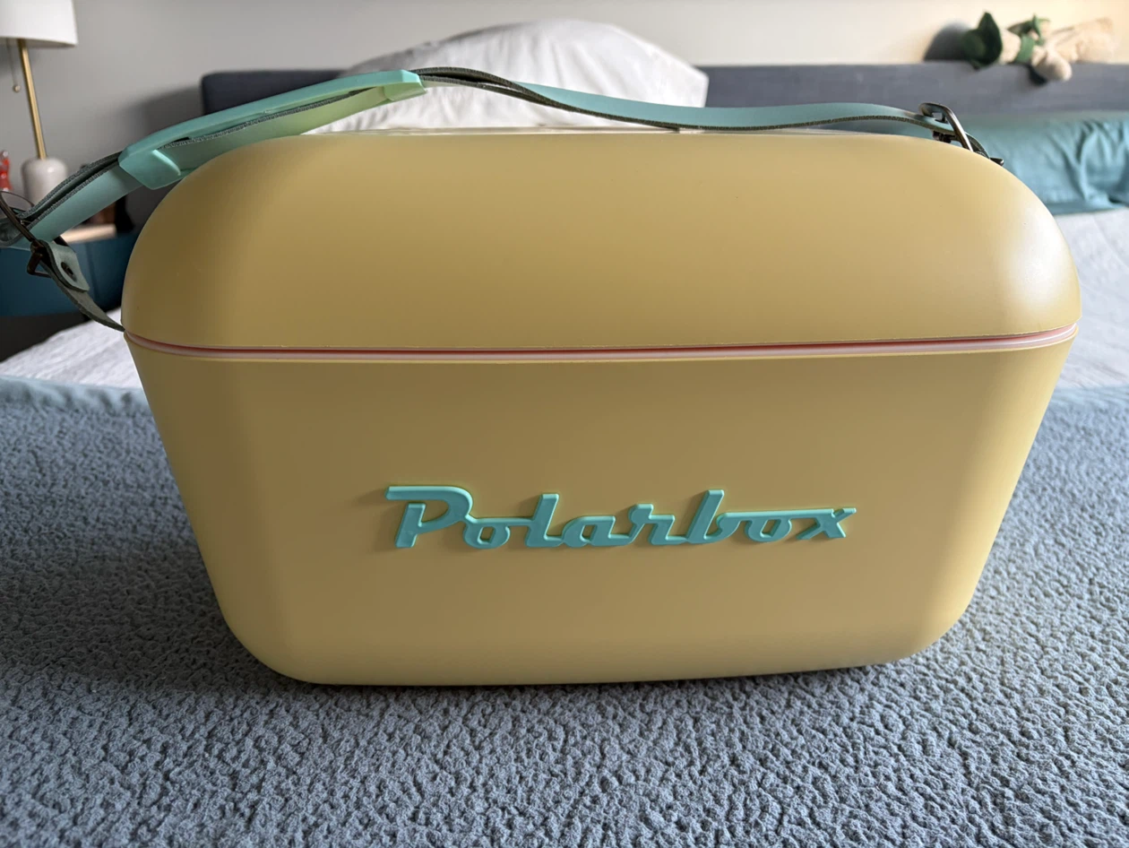 Polarbox Cooler: Yellow-Cyan Pop