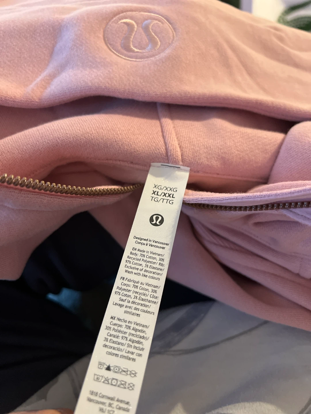 Lululemon Scuba Full-Zip  - PinkHaze - photo 4