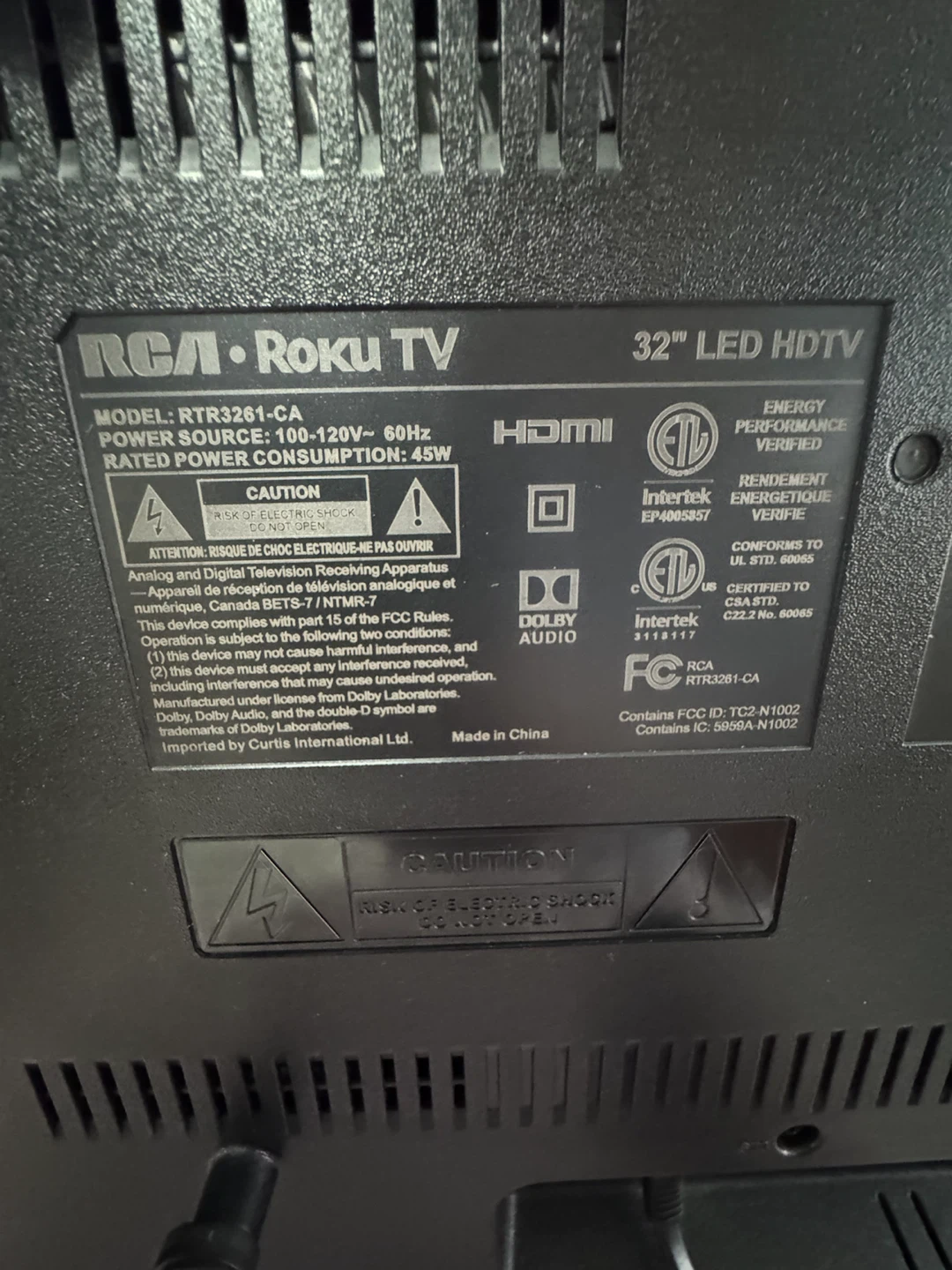 RCA 32" Roku TV LED HDTV - photo 5